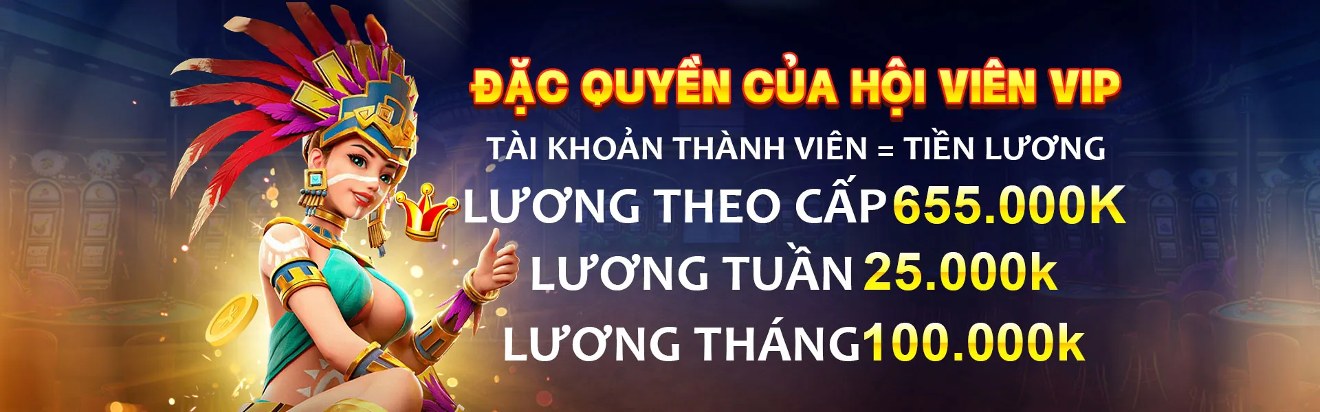 Chương trình VIP luck8333 nhà cái